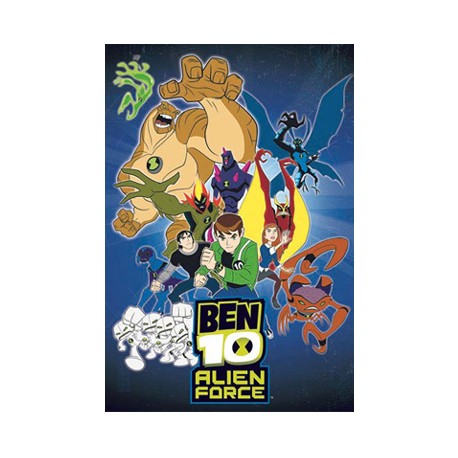 ben 10 alien force couverture polaire characters