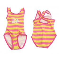 maillot de bain disney princess rayé (2 à 7 ans)