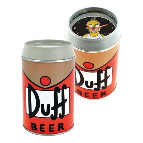 réveil simpsons canette duff