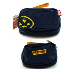 pochette pour appareil photo marvel bleu wolverine