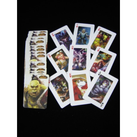 jeux de 54 cartes world of warcraft