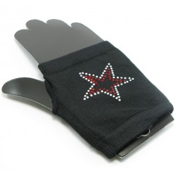 paire de gant mitaine gothique etoile