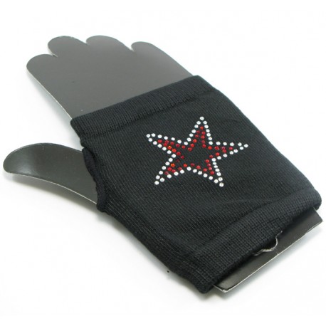 paire de gant mitaine gothique etoile