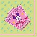 20 serviettes papier best of mickey