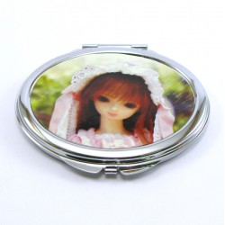 miroir de poche doll kawai