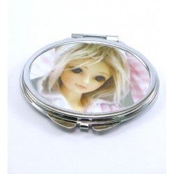 miroir de poche doll kawai