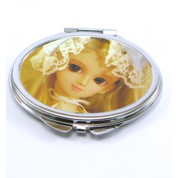 miroir de poche doll kawai