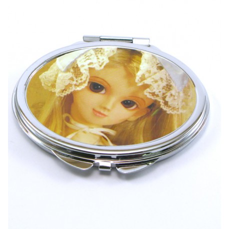 miroir de poche doll kawai