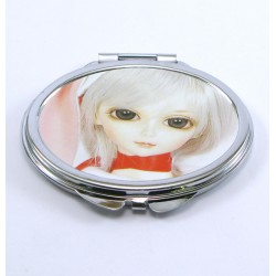 miroir de poche doll kawai