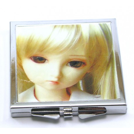 miroir de poche doll kawai