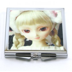 miroir de poche doll kawai