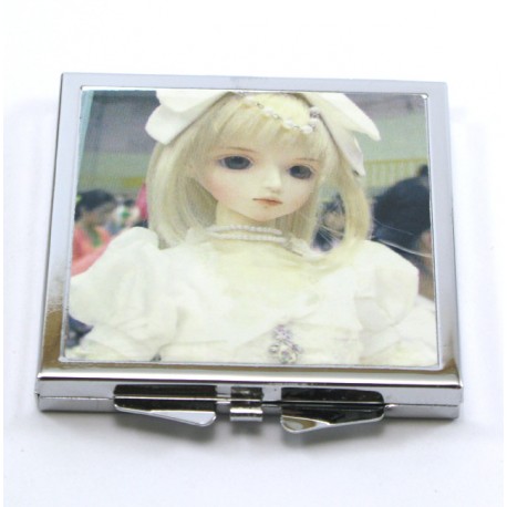 miroir de poche doll kawai