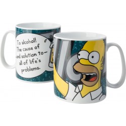 Mega Mug Simpsons Homer To Alcohol! 850ml