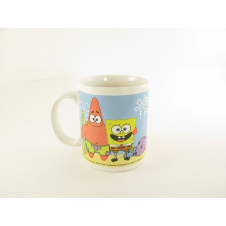 mug bob l'eponge à la plage