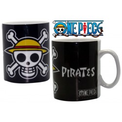 mug grand format one piece : luffy's pirates