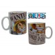 mug grand format one piece : luffy wanted