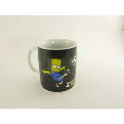 mug les simpsons : bart soccer