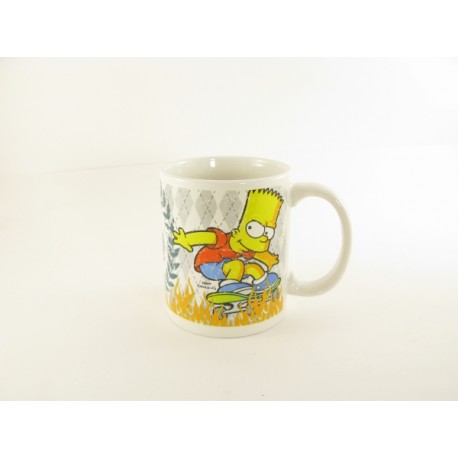 mug les simpsons : bart skate