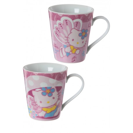 mug hello kitty flower