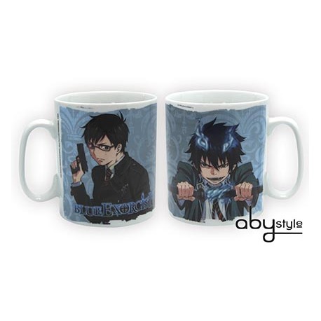 preco - mug blue exorcist : rin et yukio