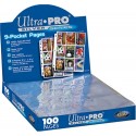 100 feuilles classeur ultra pro silver