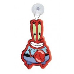 peluche bob l'eponge avec ventouse : krabs