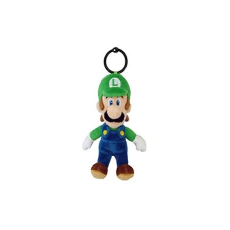 peluche nintendo mascot 14 cm : luigi