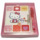 journal intime + stylo magique hello kitty cookie