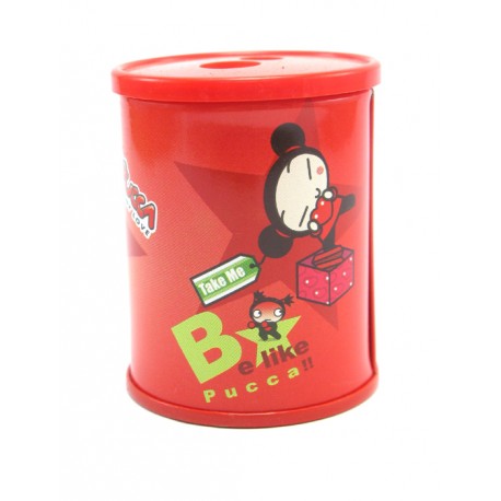 taille-crayon 2 trous pucca d.dream rouge