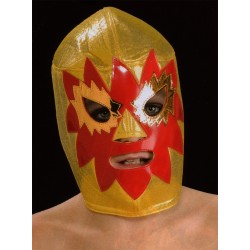 masque de catch enfants rey mysterio jaune