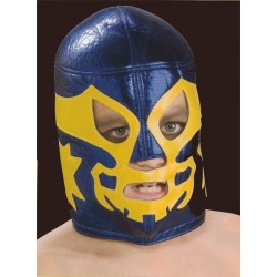 masque de catch enfants rey mysterio bleu