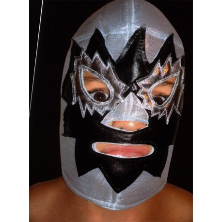 masques de catch enfants rey mysterio gris et noir