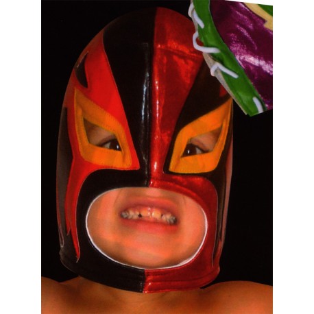 masques de catch enfants rey mysterio rouge et noir