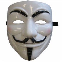 masque v pour vendetta - anonymous