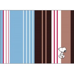 24 set de table papier best of snoopy série flower strip