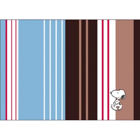 24 set de table papier best of snoopy série flower strip