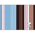 24 set de table papier best of snoopy série flower strip