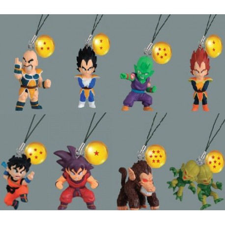 dragon ball z phonestrap part 7 : collection complète