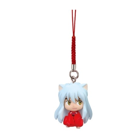 bijoux de téléphone inuyasha : inuyasha assis