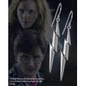 bijoux harry potter - boucles d'oreilles eclair