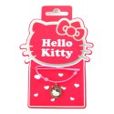 collier hello kitty flowers