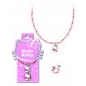 bracelet et bague hello kitty figurine cherry