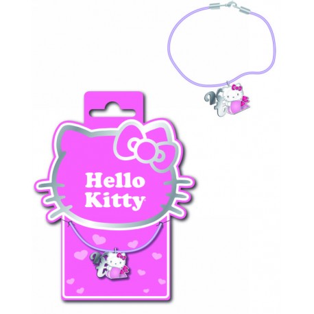 bracelet hello kitty métal émaillé kimono