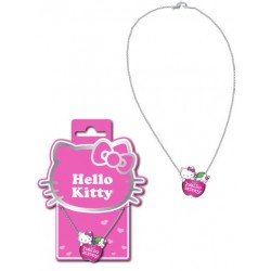 collier hello kitty métal émaillé 80's