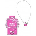 collier hello kitty métal émaillé 80's