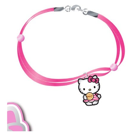 bracelet hello kitty double ruban cookies