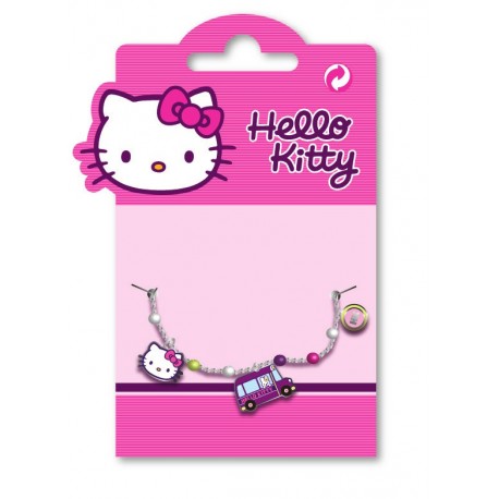 bracelet métal émaillé hello kitty funky bus