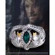 anneau d'aragorn barahir argent taille us 08 - fr 57,3