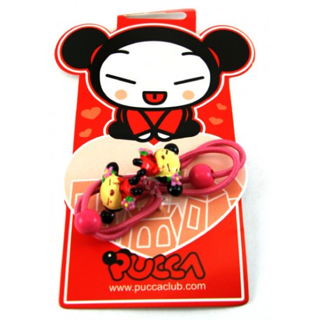 blister pucca deux élastiques avec figurine