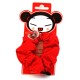 chouchou pucca rouge coeur